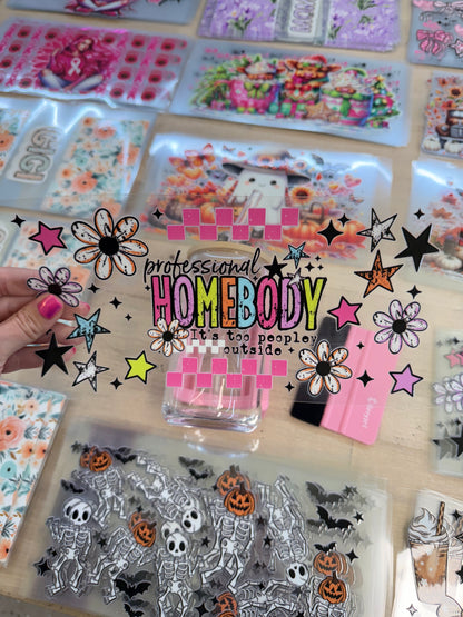 RTS PROFESSIONAL HOMEBODY CUP WRAP UV DTF 16OZ