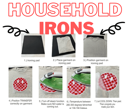 IRON ON - GRAB BAG transfers (ordering multiple bags may result in duplicates) - Do it yourself Transfers