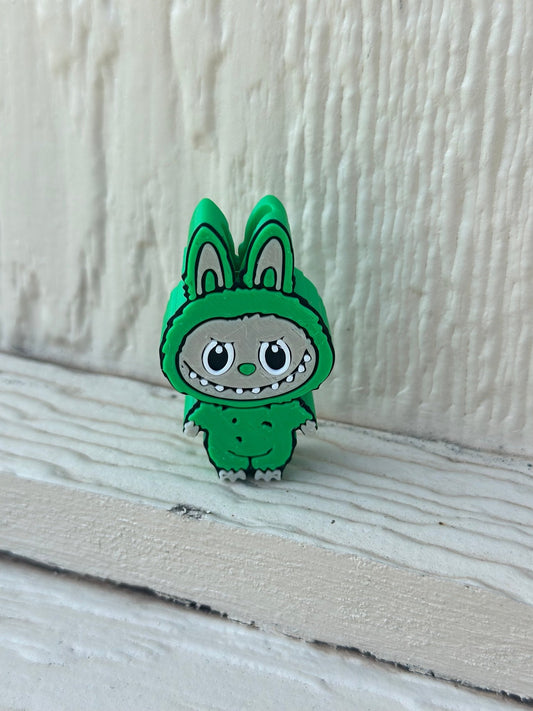 TRANSFER TUESDAY LABUBU GREEN STRAW TOPPER 10MM - Do it yourself Transfers